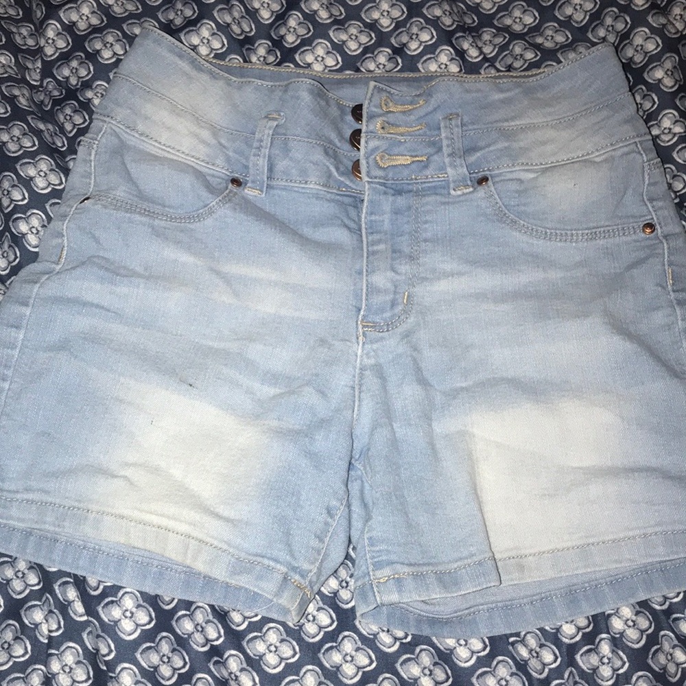 High waisted shorts